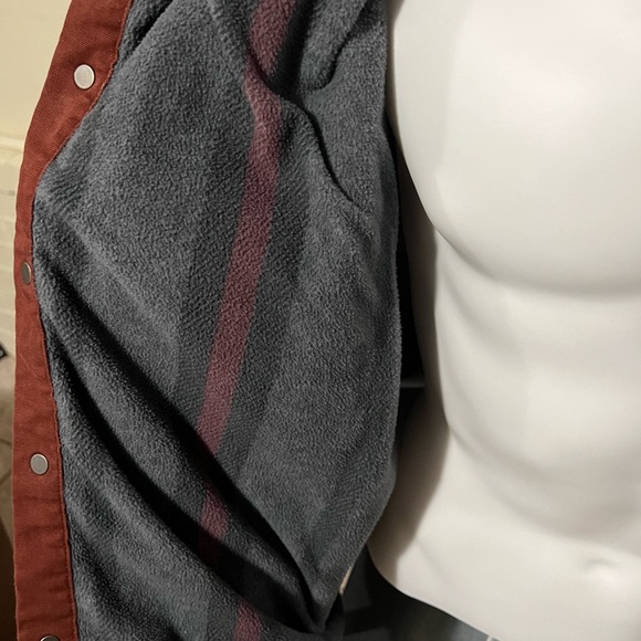 Carhartt Men's Rust Brown Canvas Shirt Jacket - Picture 5 of 8